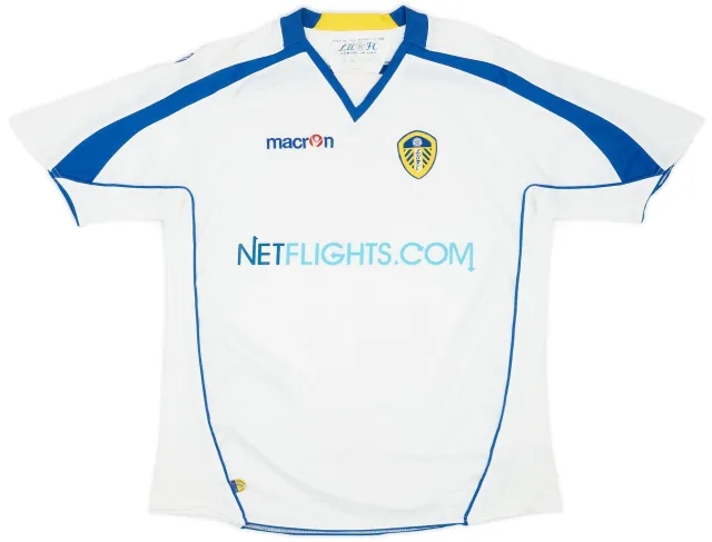 Macron 2008-09 Leeds United Home Shirt - 7/10 - (XL)