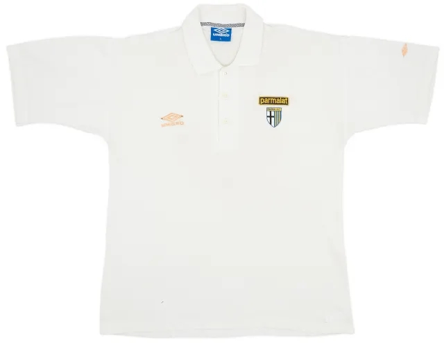 1995-96 Parma Umbro Polo Shirt - 5/10 - (XL)