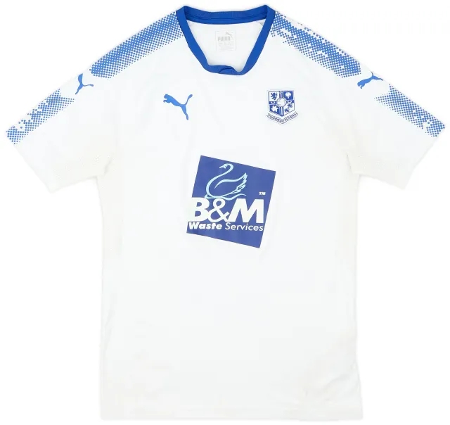 Puma 2017-18 Tranmere Rovers Home Shirt - 6/10 - (M)