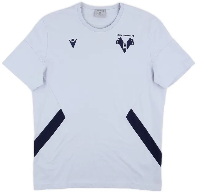 2022-23 Hellas Verona Macron Leisure Tee - 9/10 - (M)