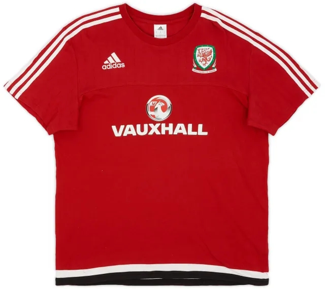 2016-17 Wales adidas Training Shirt - 8/10 - (L)