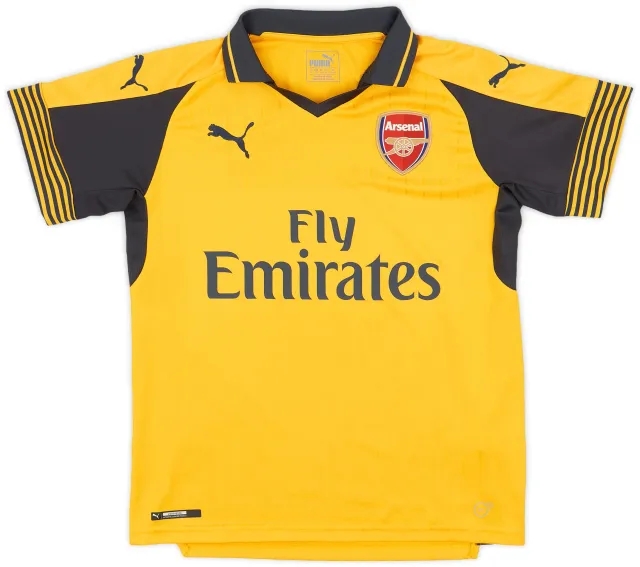 Puma 2016-17 Arsenal Away Shirt - 9/10 - (L.Boys)