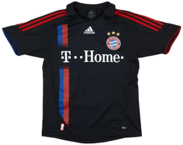 adidas 2007-08 Bayern Munich Third Shirt - 8/10 - (XL.Boys)