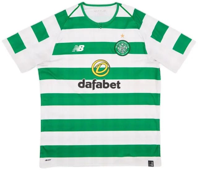NewBalance 2018-19 Celtic Home Shirt - 7/10 - (L)