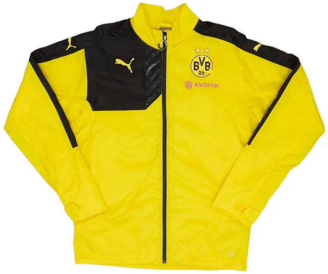 2014-15 Borussia Dortmund Puma Rain Jacket - 6/10 - (M)