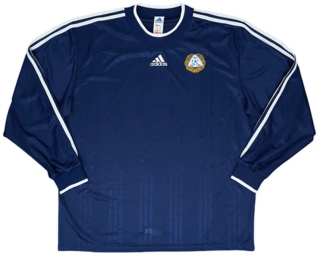 2001-02 Finland adidas Training L/S Shirt - 8/10 - (XL)