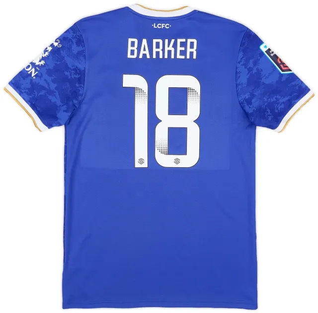 adidas 2021-22 Leicester Women's Home Shirt Baker #18 (Unisex Fit - S)