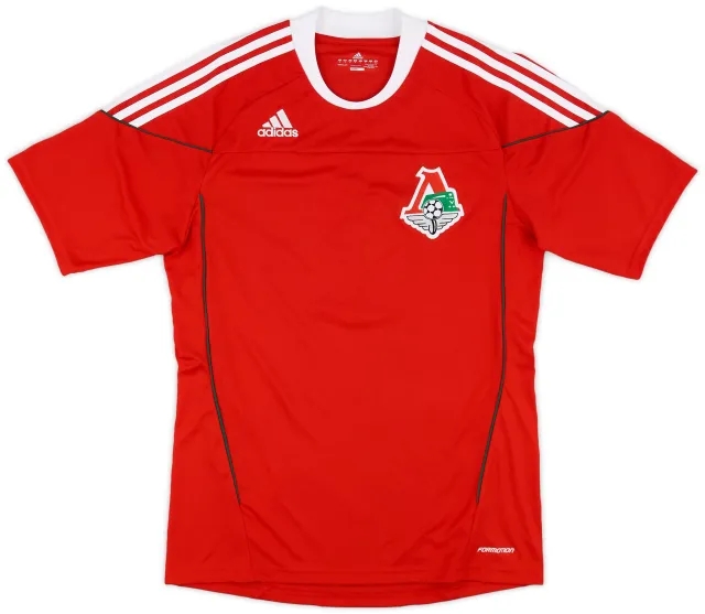adidas 2010 Lokomotiv Moscow Match Issue Home Shirt #8