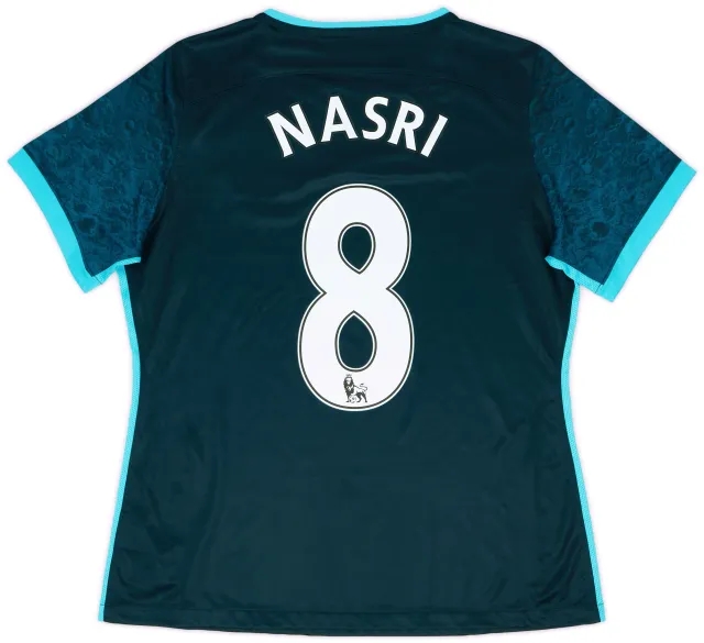 Nike 2015-16 Manchester City Away Shirt Nasri #8 (Women's XL)