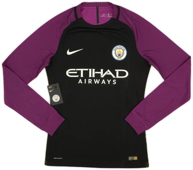 Nike 2016-17 Manchester City Player Issue GK Shirt (M)