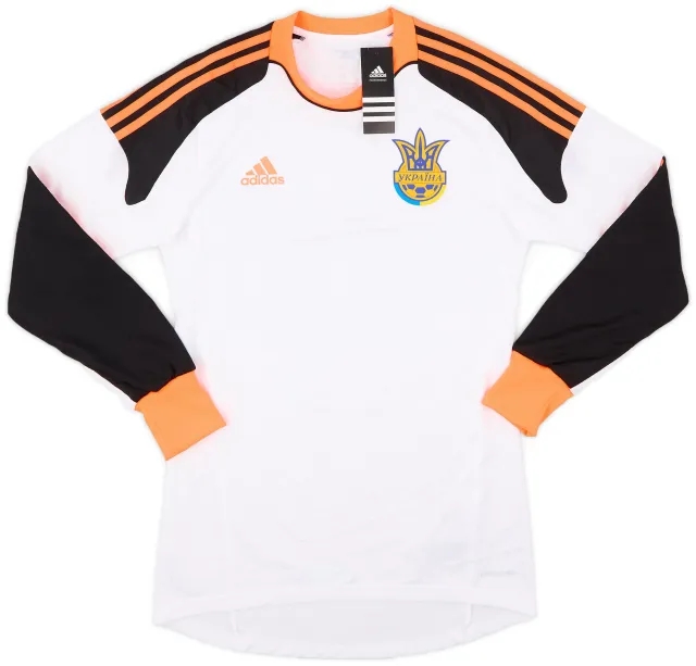 adidas 2012-14 Ukraine Player Issue GK Shirt (M)