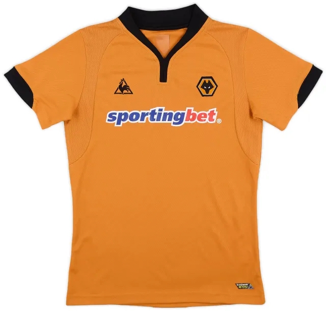 LeCoqSportif 2009-10 Wolves Home Shirt - 8/10 - (Women's M)