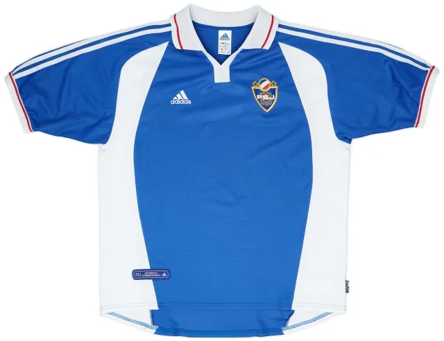 adidas 2000-01 Yugoslavia Home Shirt - 7/10 - (XL)