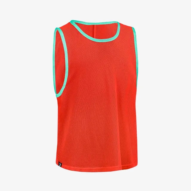 Kipsta Kids' Team Sports Bib - Red