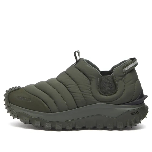 Moncler Men's Trailgrip Apres Low Top Sneakers Olive