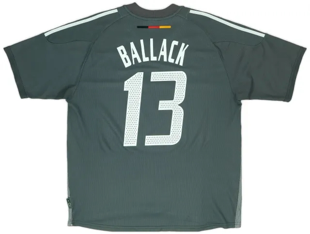 adidas 2002-04 Germany Away Shirt Ballack #13 - 7/10 - (XL)