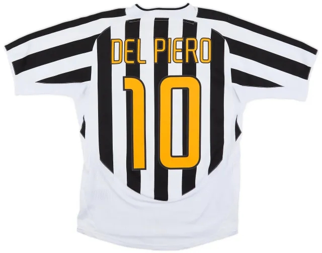 Nike 2003-04 Juventus Home Shirt Del Piero #10 - 6/10 - (S)
