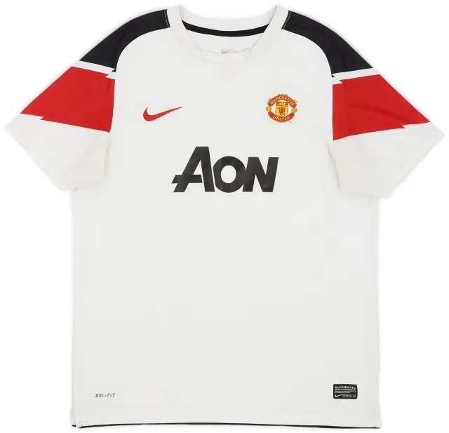 Nike 2010-12 Manchester United Away Shirt - 6/10 - (XL.Boys)
