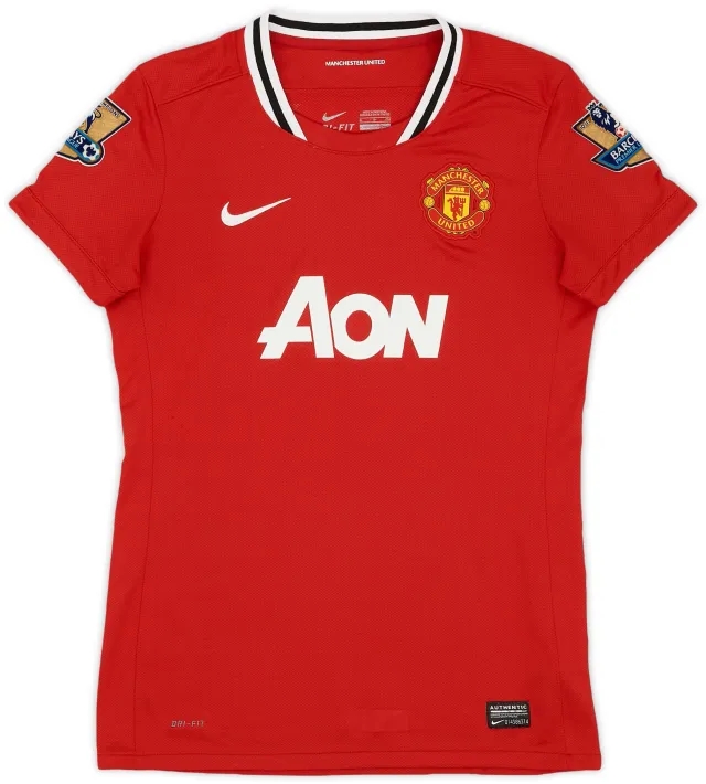 Nike 2011-12 Manchester United Home Shirt - 8/10 - (Women's S)