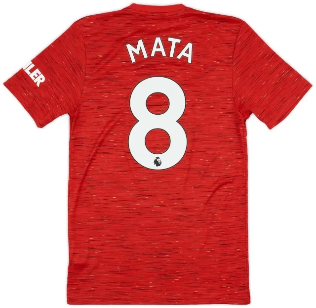 adidas 2020-21 Manchester United Home Shirt Mata #8 - 10/10 - (S)