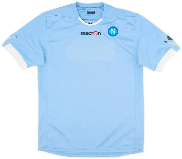 Macron 2010-11 Napoli Home Shirt - 3/10 - (L)