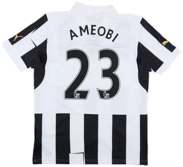 Puma 2012-13 Newcastle Home Shirt Ameobi #23 - 9/10 - (S)