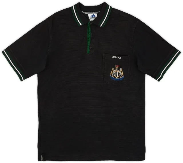 1997-98 Newcastle adidas Polo Shirt - 7/10 - (S)