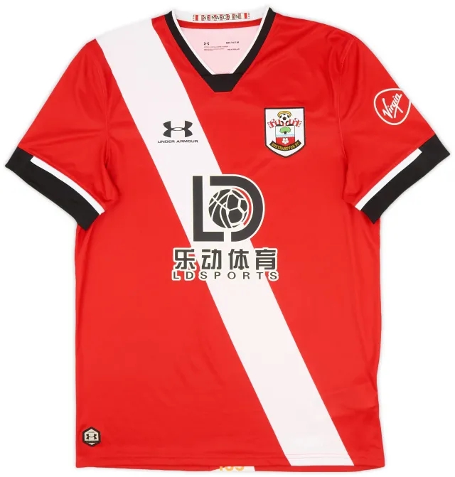 Under Armour 2020-21 Southampton Home Shirt - 8/10 - (M)