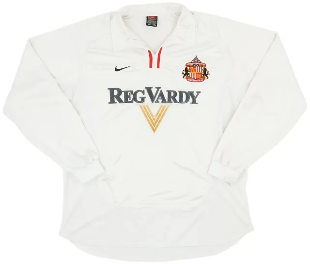 Nike 2000-02 Sunderland Away L/S Shirt - 6/10 - (XL)