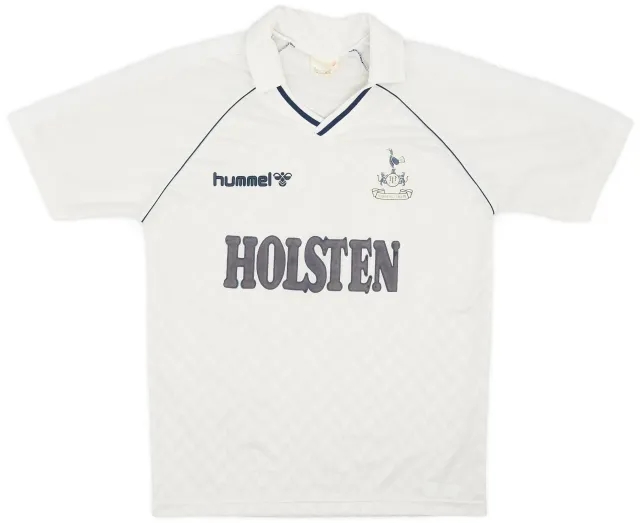 Hummel 1987-89 Tottenham Home Shirt - 7/10 - (M)
