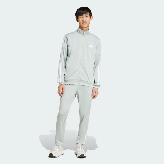 adidas Men Sportswear Basic 3 Stripes Tricot Track Suit