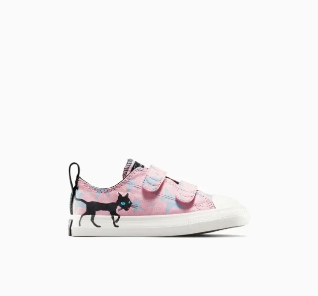 Converse pale pink x coraline all star easy on Girls Toddler trainers