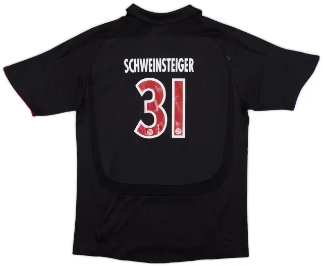 adidas 2007-09 Bayern Munich European Shirt Schweinsteiger #31 - 5/10 - (XL.Boys)