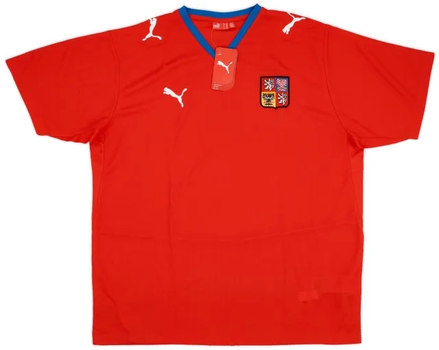 Puma 2008-09 Czech Republic Basic Home Shirt (XXL)