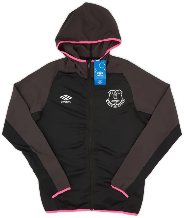 2017-18 Everton Umbro Hooded Rain Jacket (S)