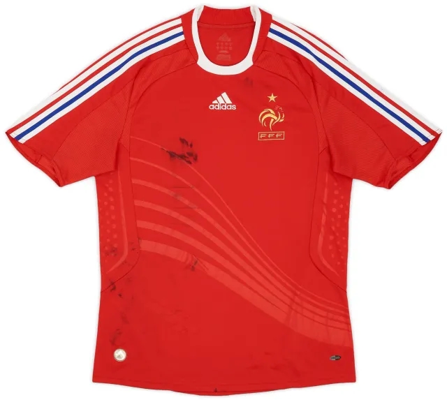 adidas 2007-08 France Away Shirt - 4/10 - (M)