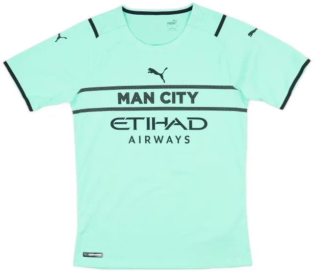 Nike 2021-22 Manchester City GK Shirt - 9/10 - (XL)