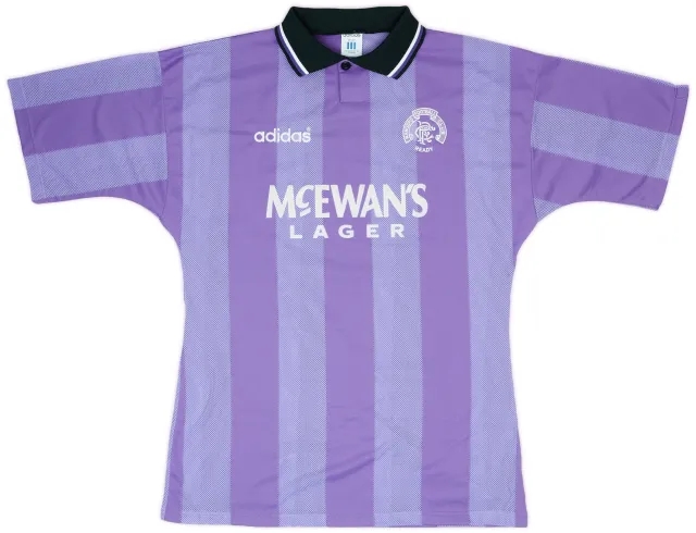 adidas 1994-95 Rangers European Shirt - 8/10 - (M/L)