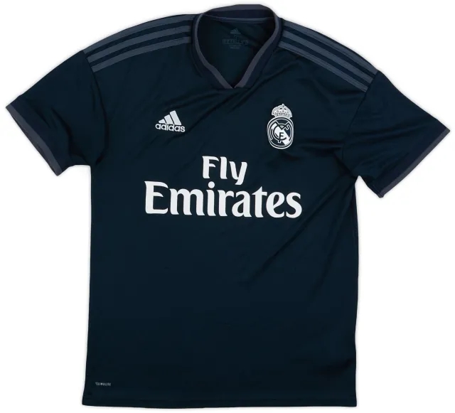 adidas 2018-19 Real Madrid Away Shirt - 8/10 - (S)