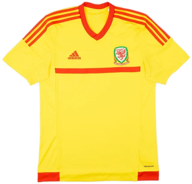 adidas 2015-16 Wales Away Shirt - 9/10 - (S)