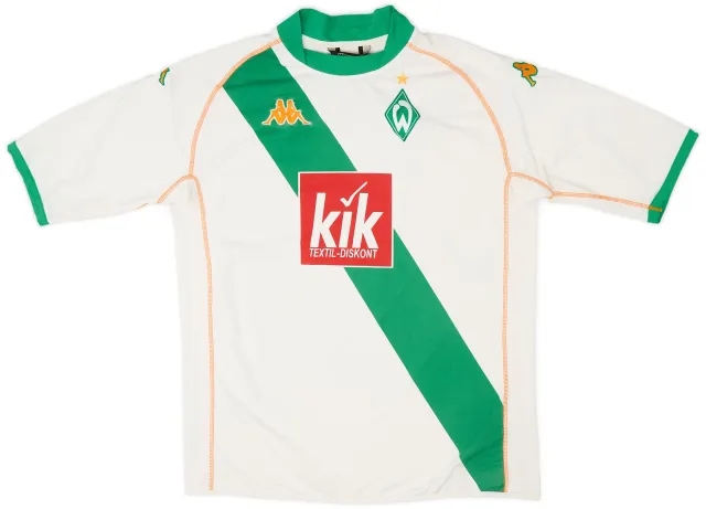 Kappa 2004-05 Werder Bremen Away Shirt - 9/10 - (3XL)