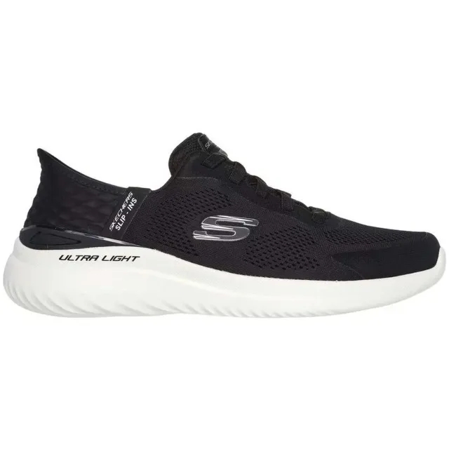 Skechers Men's Slip-ins: Bounder 2.0 - Emerged Sneaker in Black/White