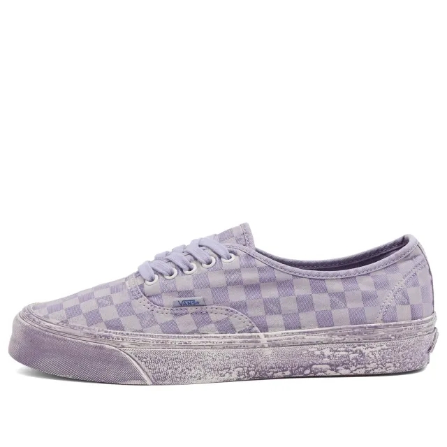 Vans Men's LX Authentic Reissue 44 Dip Dye Checkerboard Lavender Gray