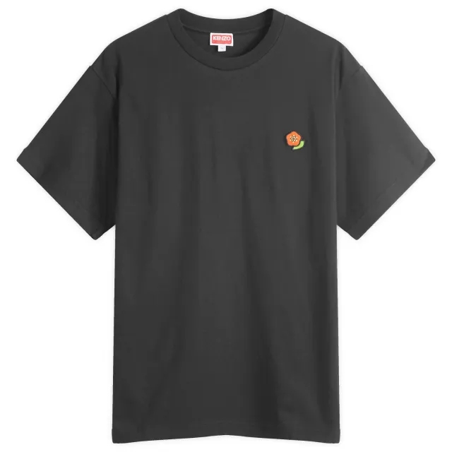 Kenzo Men's Pop Crest Embroidered Classic T-Shirt Black