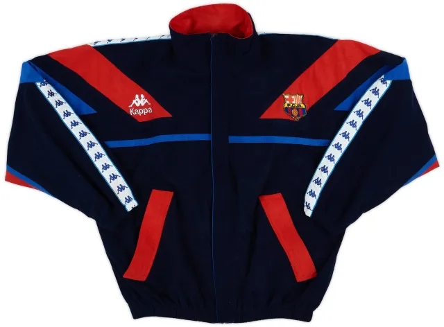 1992-95 Barcelona Kappa Track Jacket - 8/10 - (XL)