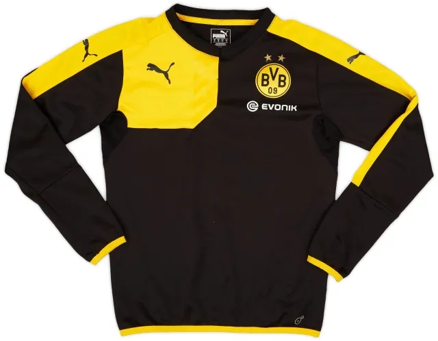 2015-16 Borussia Dortmund Puma Sweat Top - 8/10 - (S)