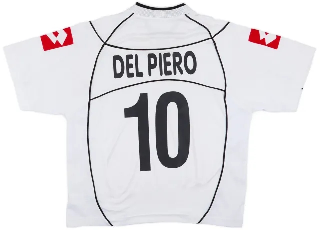 Lotto 2002-03 Juventus Away Shirt Del Piero #10 - 7/10 - (L)