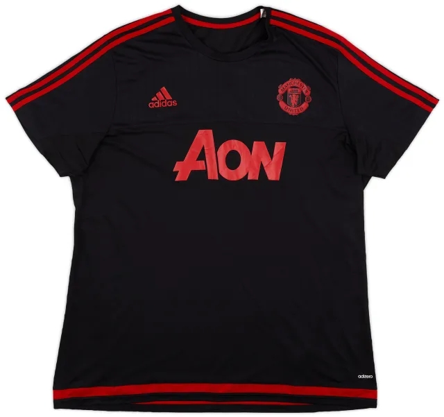 2015-16 Manchester United adidas Training Shirt - 9/10 - (XXL)
