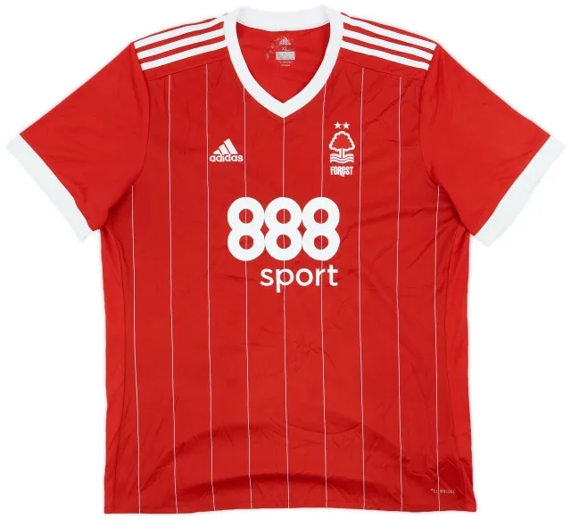 adidas 2017-18 Nottingham Forest Home Shirt - 8/10 - (XL)