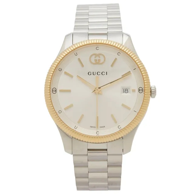 Gucci G-Timeless Watch 40mm Silver/Gold